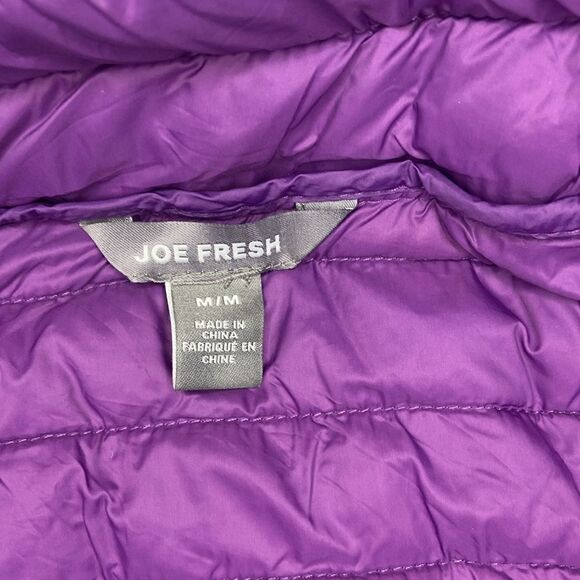 Joe Fresh Puffer Jacket Women's Size Medium Packable - Picture 4 of 7